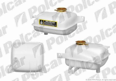Polcar 5701ZB-2 - Компенсаційний бак, охолоджуюча рідина autozip.com.ua