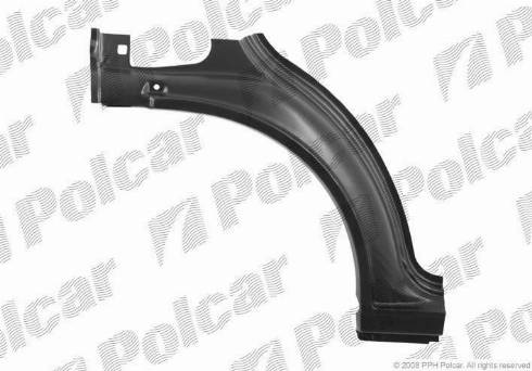 Polcar 570202-5 - Крило autozip.com.ua