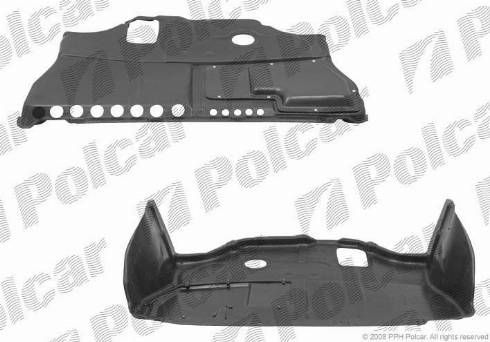 Polcar 570234-7 - Кожух двигуна autozip.com.ua