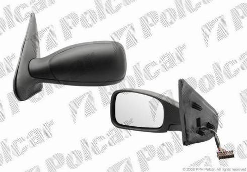 Polcar 5707514M - Зовнішнє дзеркало autozip.com.ua