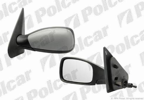 Polcar 5707523M - Зовнішнє дзеркало autozip.com.ua