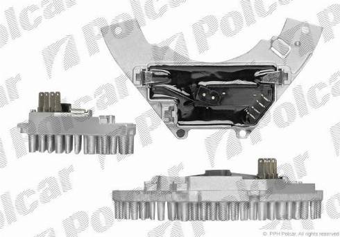 Polcar 5786KST-2 - Опір, реле, вентилятор салону autozip.com.ua