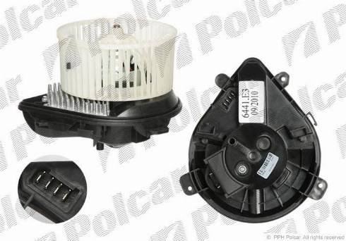 Polcar 5786NU-2 - Вентилятор салону autozip.com.ua