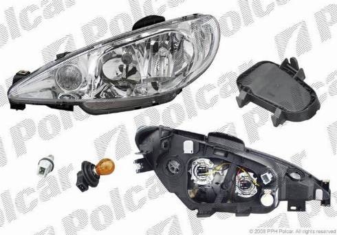 Polcar 5723091V - Основна фара autozip.com.ua