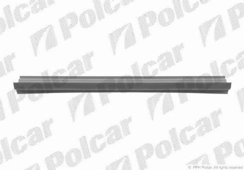 Polcar 577042-1 - Підніжка, накладка порога autozip.com.ua