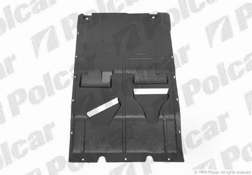 Polcar 5770345Q - Кожух двигуна autozip.com.ua