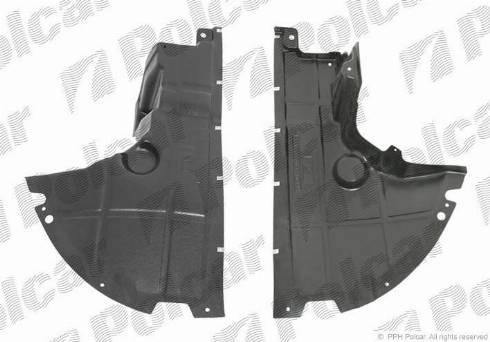 Polcar 5770347Q - Кожух двигуна autozip.com.ua