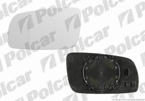 Polcar 6913545M - Дзеркальне скло, зовнішнє дзеркало autozip.com.ua