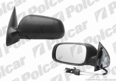 Polcar 6913511E - Зовнішнє дзеркало autozip.com.ua