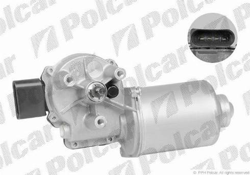 Polcar 6920SWP1 - Двигун склоочисника autozip.com.ua