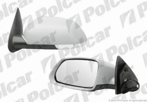 Polcar 6922514M - Зовнішнє дзеркало autozip.com.ua