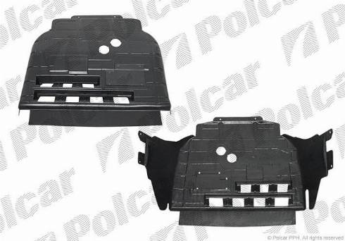 Polcar 604134-5 - Кожух двигуна autozip.com.ua