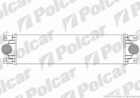 Polcar 6041J81X - Интеркулер autozip.com.ua