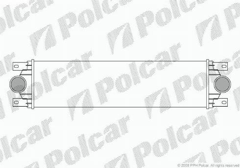 Polcar 6041J8-1 - Интеркулер autozip.com.ua