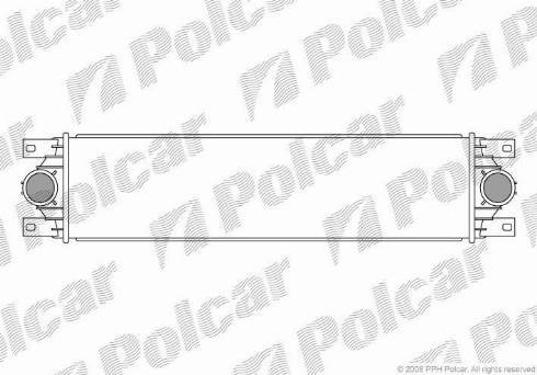 Polcar 6042J81X - Интеркулер autozip.com.ua