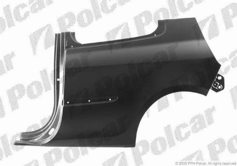 Polcar 605584 - Крило autozip.com.ua