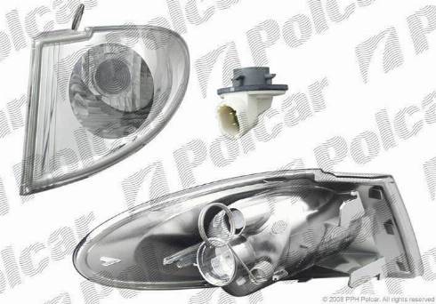 Polcar 605120-E - Бічний ліхтар, покажчик повороту autozip.com.ua