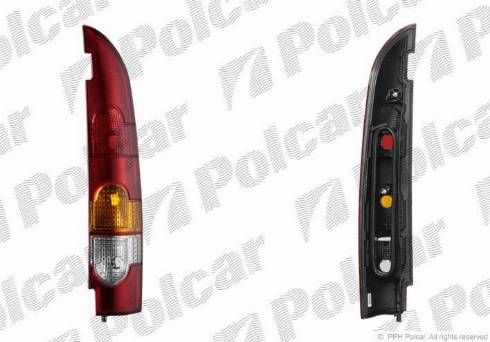 Polcar 606188-1 - Задній ліхтар autozip.com.ua