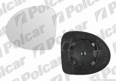 Polcar 6001541M - Зовнішнє дзеркало autozip.com.ua