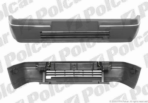 Polcar 601907 - Буфер, бампер autozip.com.ua