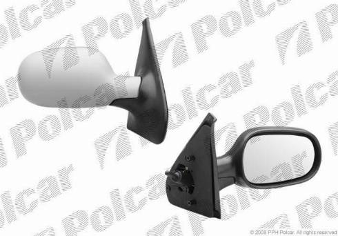 Polcar 6016522M - Зовнішнє дзеркало autozip.com.ua