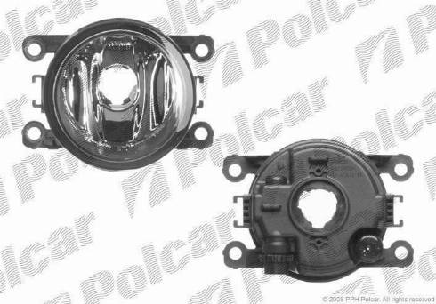 Polcar 601229-V - Противотуманная фара autozip.com.ua