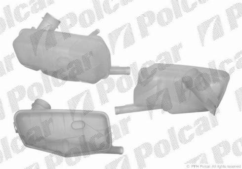 Polcar 6012ZB-1 - Компенсаційний бак, охолоджуюча рідина autozip.com.ua