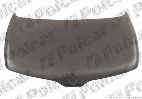 Polcar 603203 - Капот двигуна autozip.com.ua