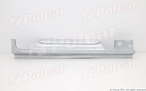 Polcar 602641-3 - Підніжка, накладка порога autozip.com.ua