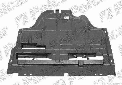 Polcar 6026349Q - Кожух двигуна autozip.com.ua