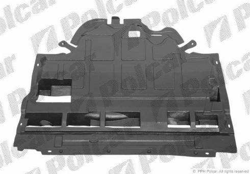 Polcar 602734-5 - Кожух двигуна autozip.com.ua