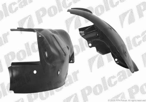 Polcar 6071FP41 - Обшивка, колісна ніша autozip.com.ua