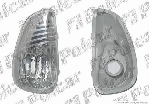 Polcar 60N1206X - Зовнішнє дзеркало autozip.com.ua