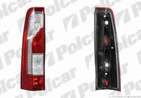 Polcar 60N188-E - Задній ліхтар autozip.com.ua