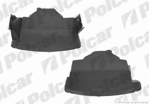 Polcar 60N134-5 - Кожух двигуна autozip.com.ua