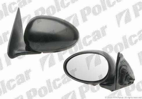 Polcar 6345511M - Зовнішнє дзеркало autozip.com.ua