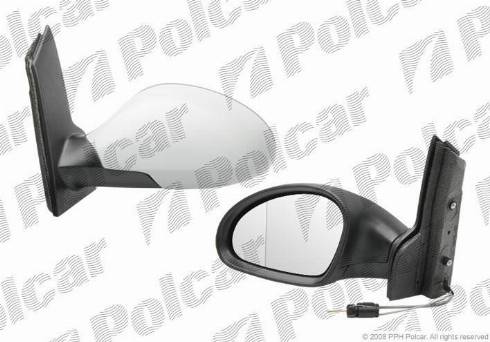 Polcar 6755522M - Зовнішнє дзеркало autozip.com.ua