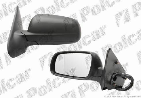 Polcar 6714514M - Зовнішнє дзеркало autozip.com.ua