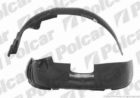 Polcar 6714FP-1 - Обшивка, колісна ніша autozip.com.ua