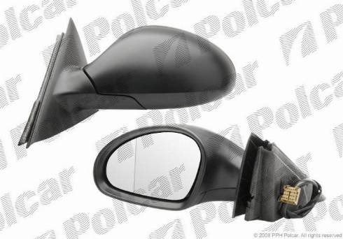 Polcar 6730514M - Зовнішнє дзеркало autozip.com.ua