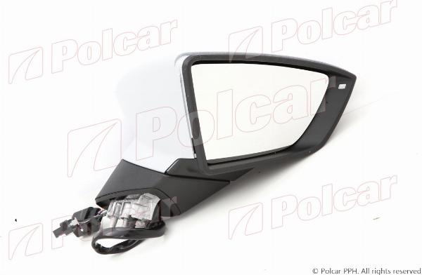 Polcar 67B3525M - Зовнішнє дзеркало autozip.com.ua