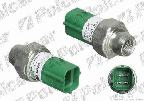 Polcar 6ZL351028151 - Пневматичний вимикач, кондиціонер autozip.com.ua