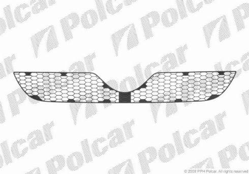 Polcar 140927 - Решітка вентилятора, буфер autozip.com.ua