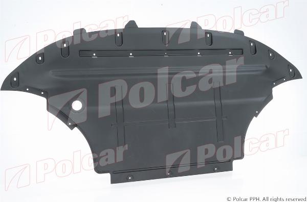 Polcar 1365345X - Кожух двигуна autozip.com.ua