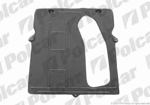 Polcar 130734-7 - Кожух двигуна autozip.com.ua
