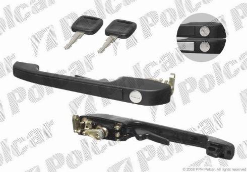 Polcar 1315Z-41 - Ручка двері autozip.com.ua