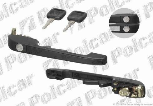 Polcar 1315Z-42 - Ручка двері autozip.com.ua
