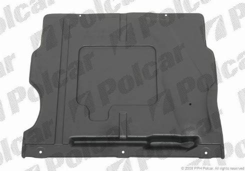 Polcar 131634-7 - Кожух двигуна autozip.com.ua