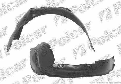 Polcar 1316FL-1 - Обшивка, колісна ніша autozip.com.ua