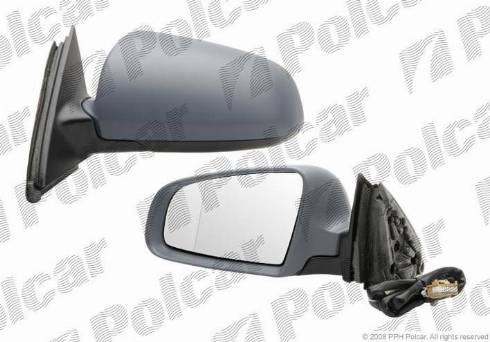 Polcar 1334515M - Зовнішнє дзеркало autozip.com.ua